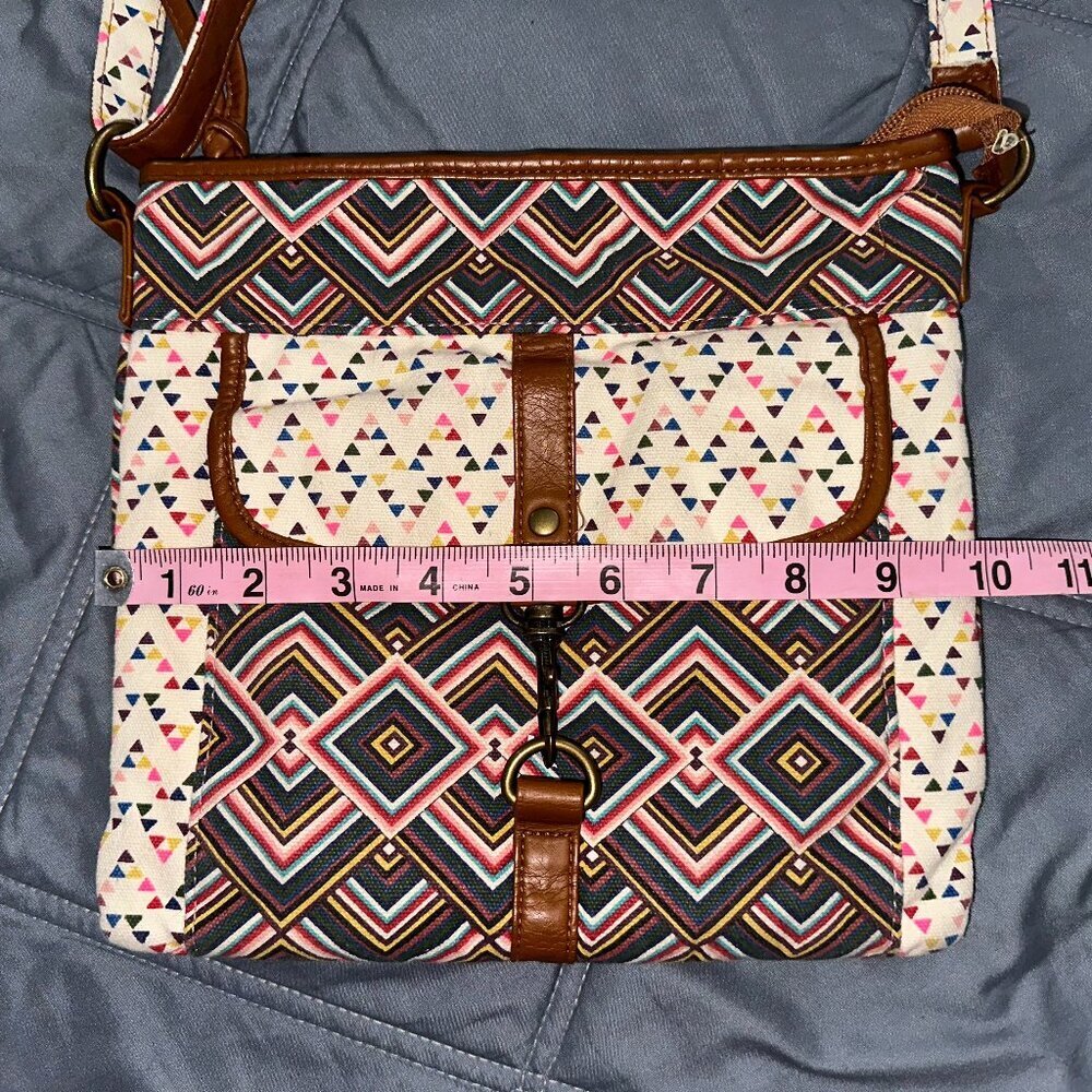 Mandala Crossbody Bag Aztec Vibrant Small Satchel Purse Western - Picture 6 of 10